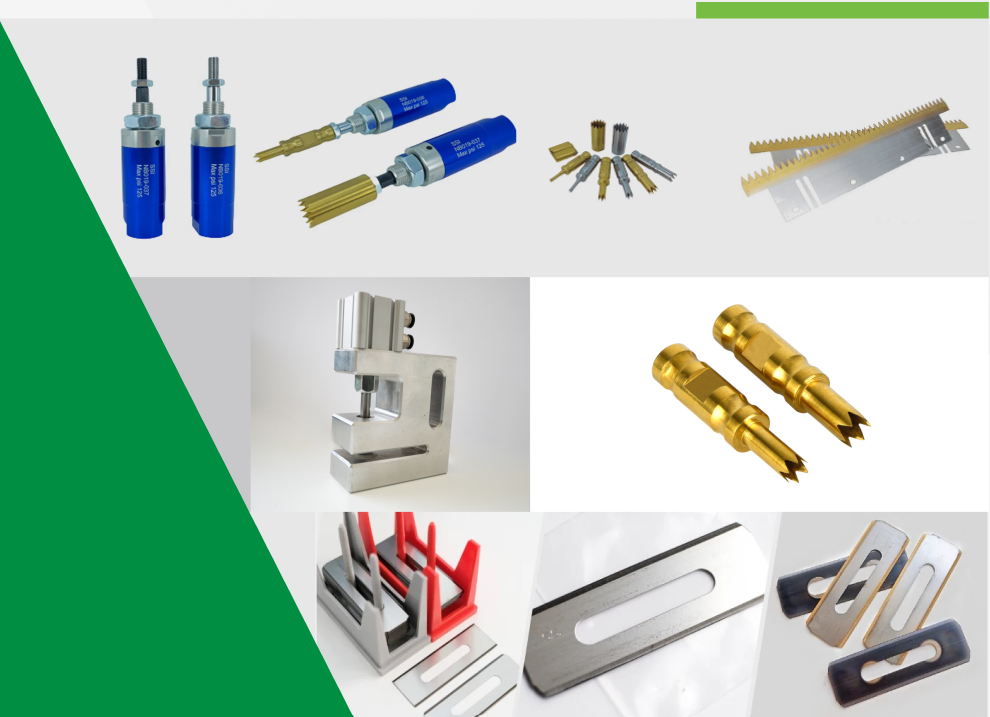 Various tools and equipment for electrical and mechanical work.